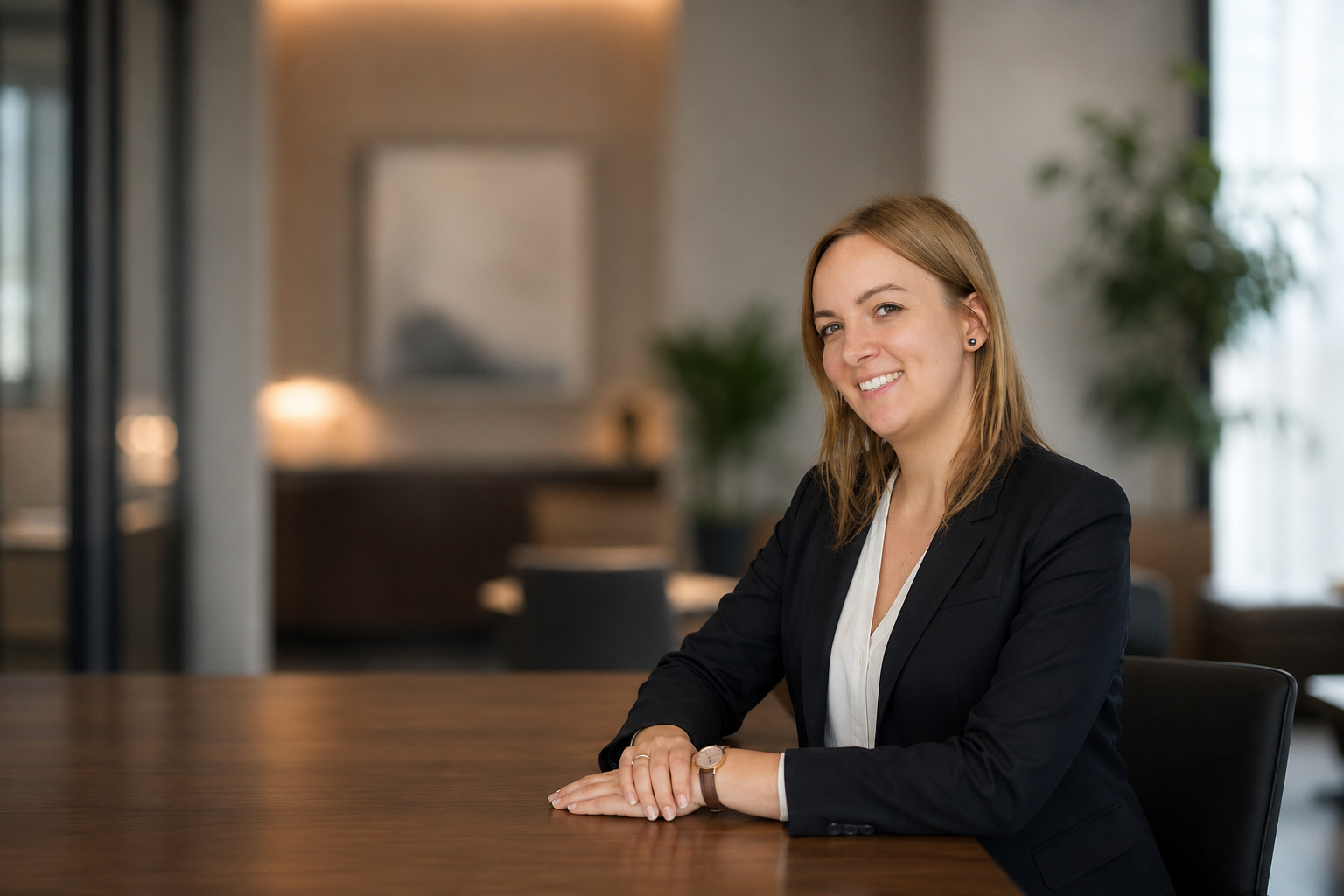 Adwokat Karolina Balicka w kancelarii